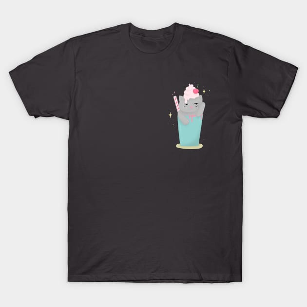 Meowchiato T-Shirt by bratcave.studio